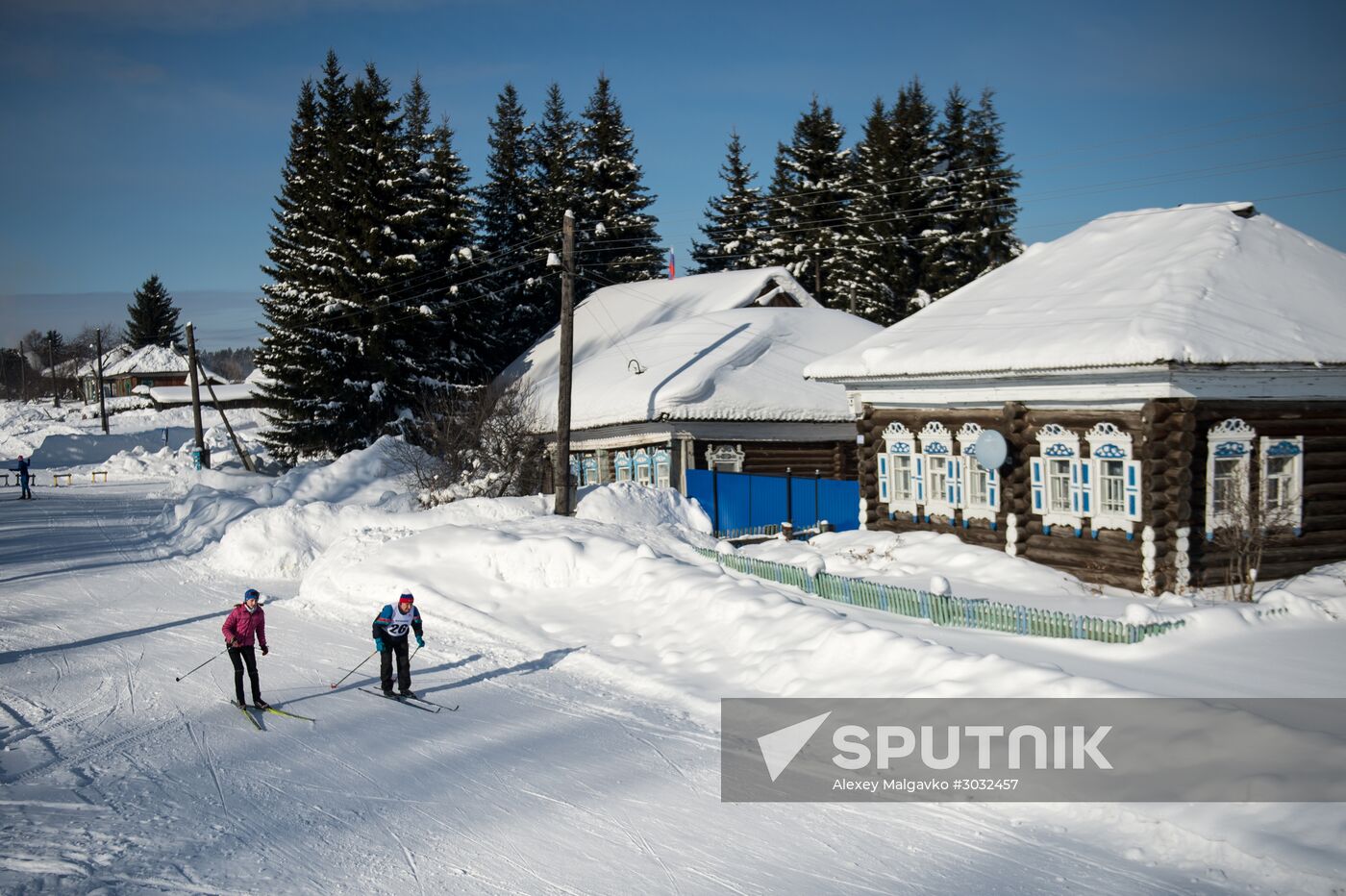 Rural sports tournament in Omsk Region
