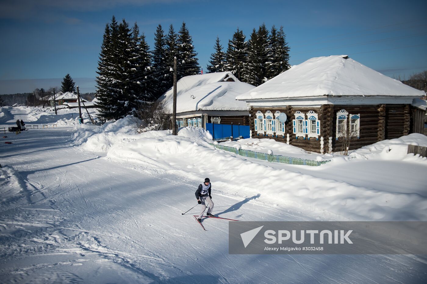 Rural sports tournament in Omsk Region