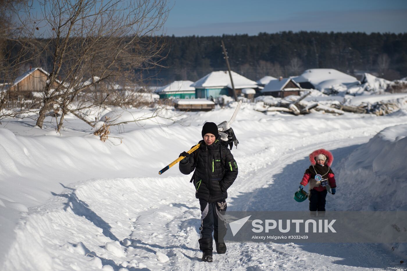 Rural sports tournament in Omsk Region