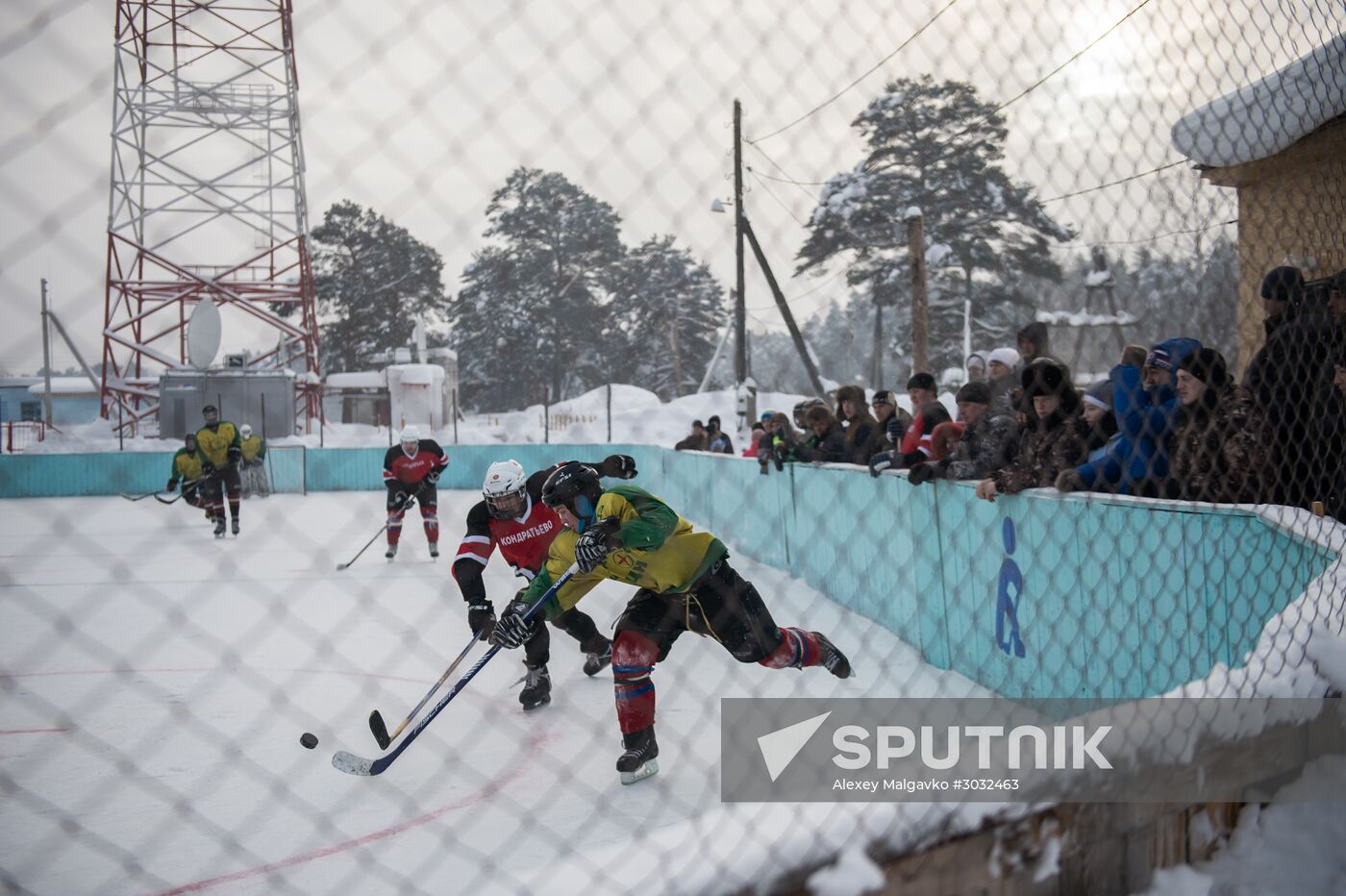 Rural sports tournament in Omsk Region