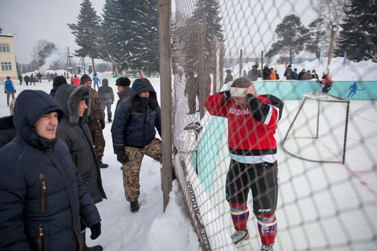 Rural sports tournament in Omsk Region