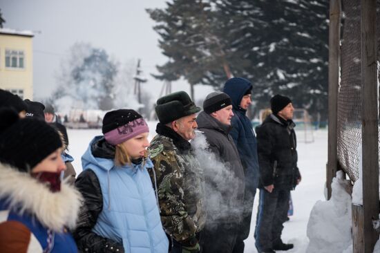 Rural sports tournament in Omsk Region