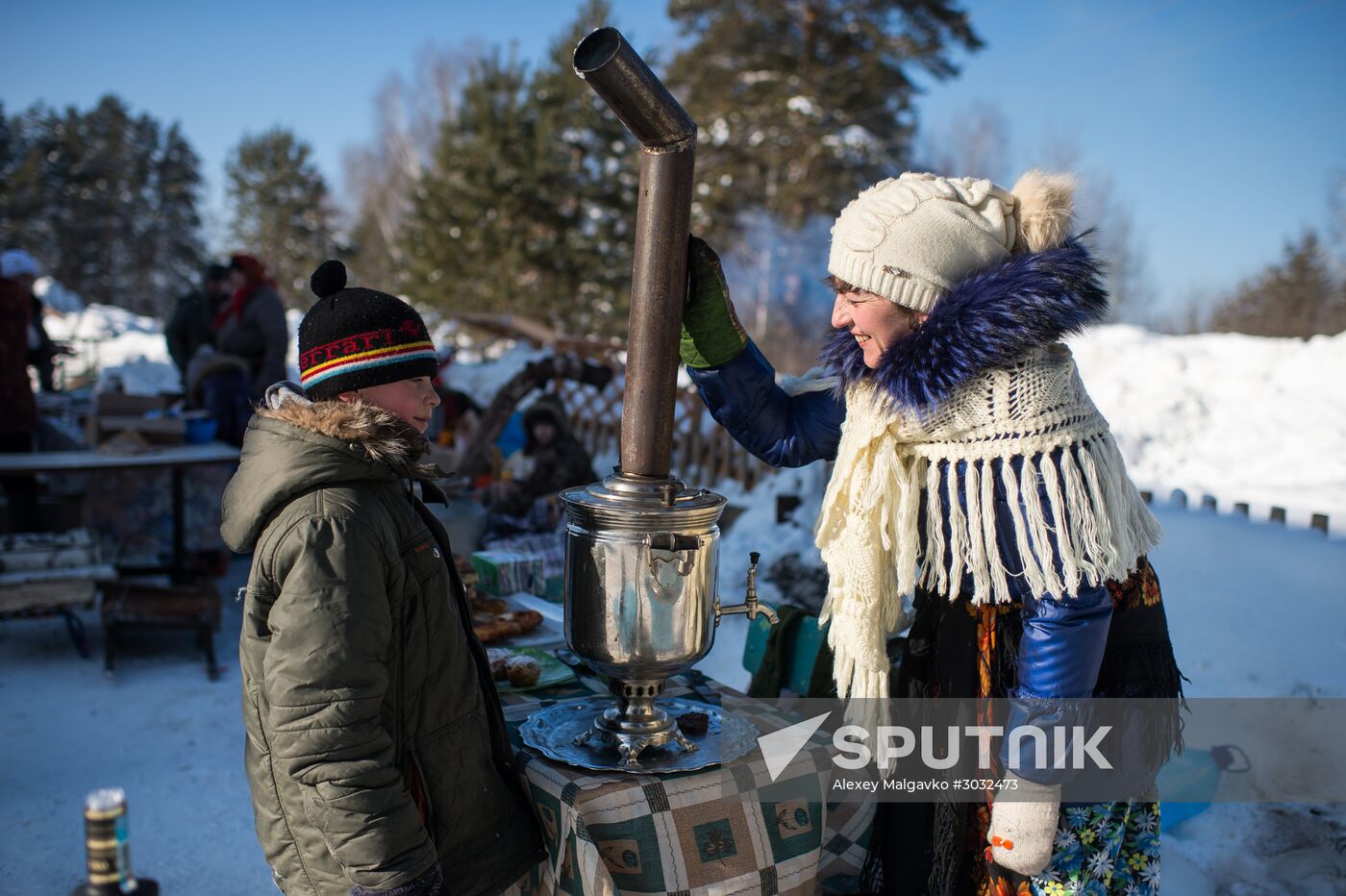 Rural sports tournament in Omsk Region