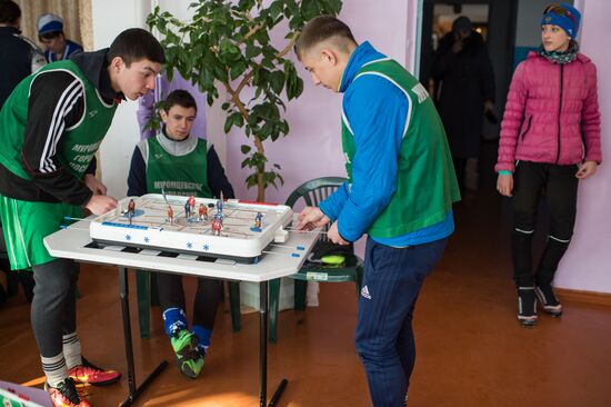 Rural sports tournament in Omsk Region