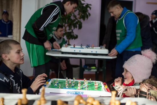 Rural sports tournament in Omsk Region