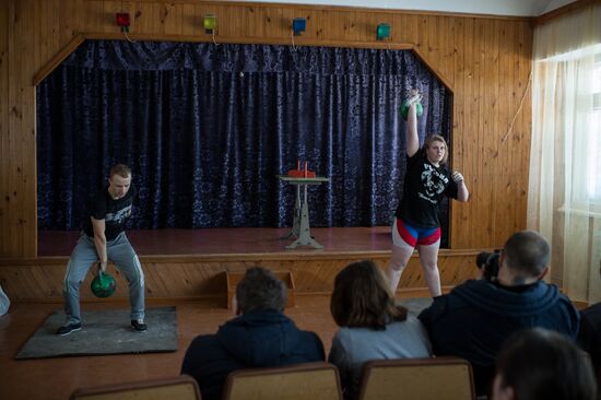 Rural sports tournament in Omsk Region