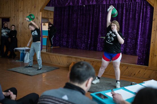Rural sports tournament in Omsk Region