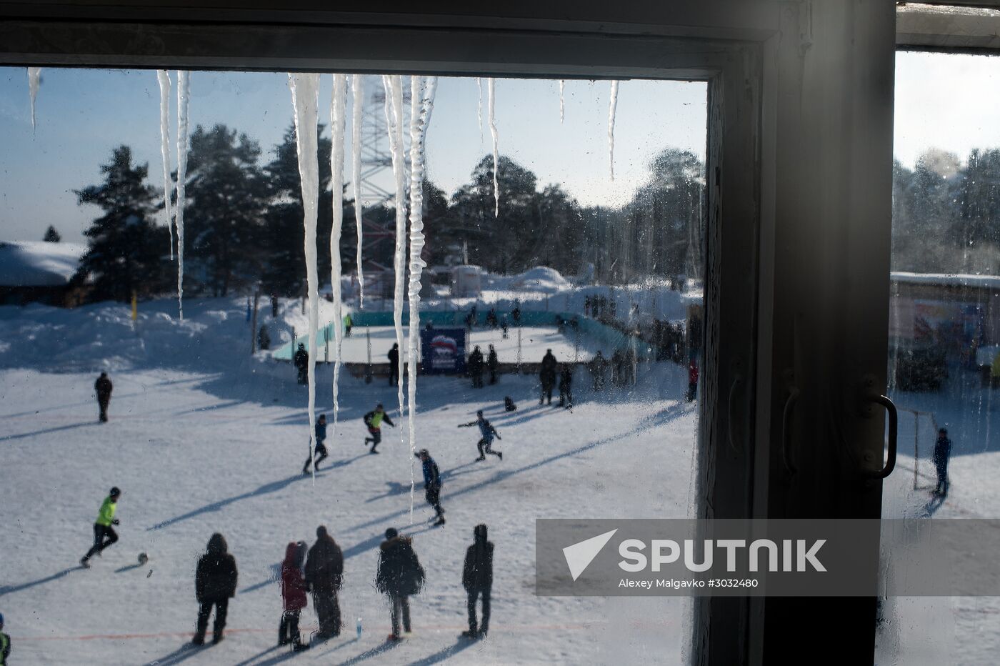 Rural sports tournament in Omsk Region