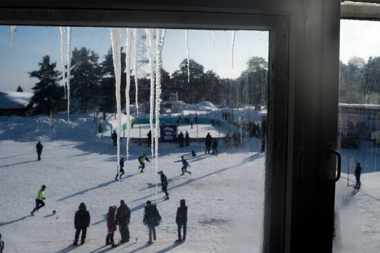 Rural sports tournament in Omsk Region