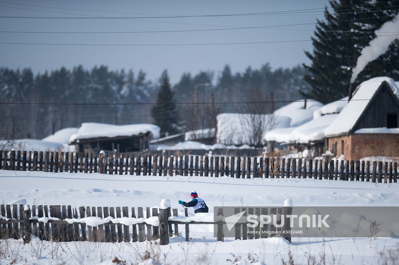 Rural sports tournament in Omsk Region