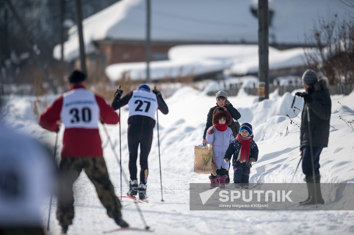 Rural sports tournament in Omsk Region