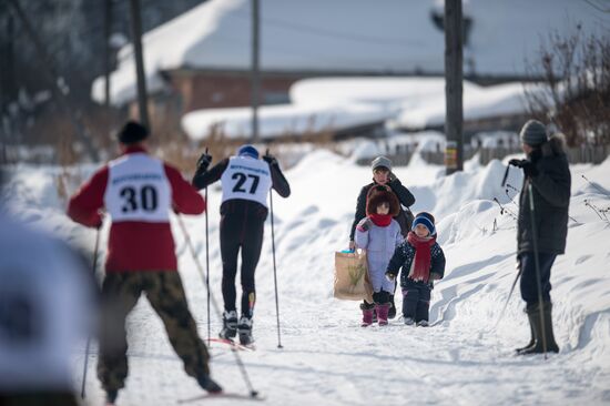Rural sports tournament in Omsk Region