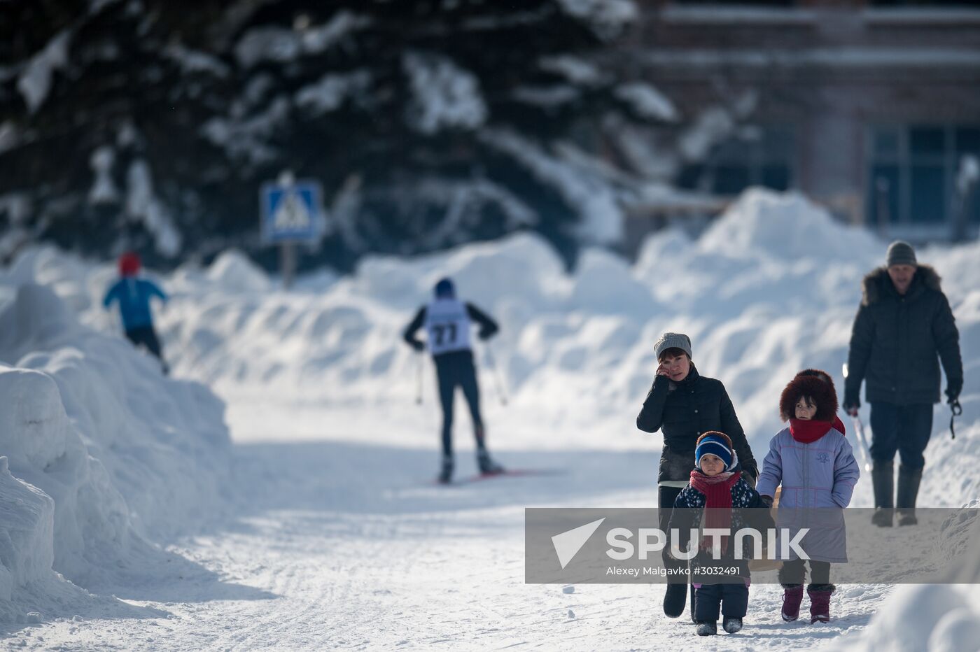 Rural sports tournament in Omsk Region