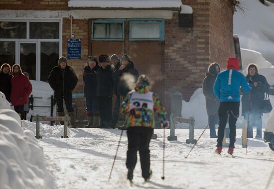 Rural sports tournament in Omsk Region