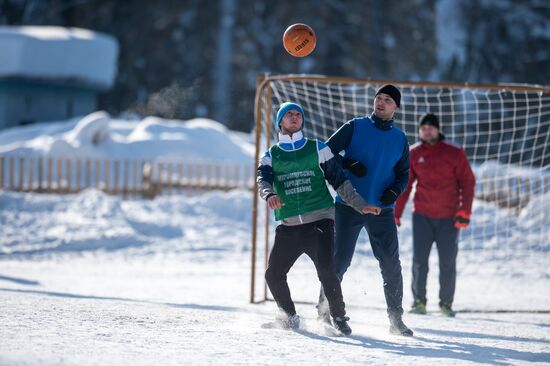 Rural sports tournament in Omsk Region