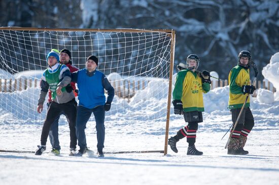 Rural sports tournament in Omsk Region