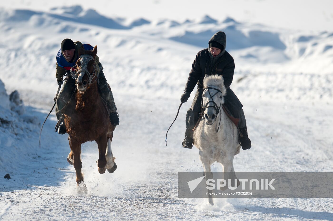 Rural sports tournament in Omsk Region