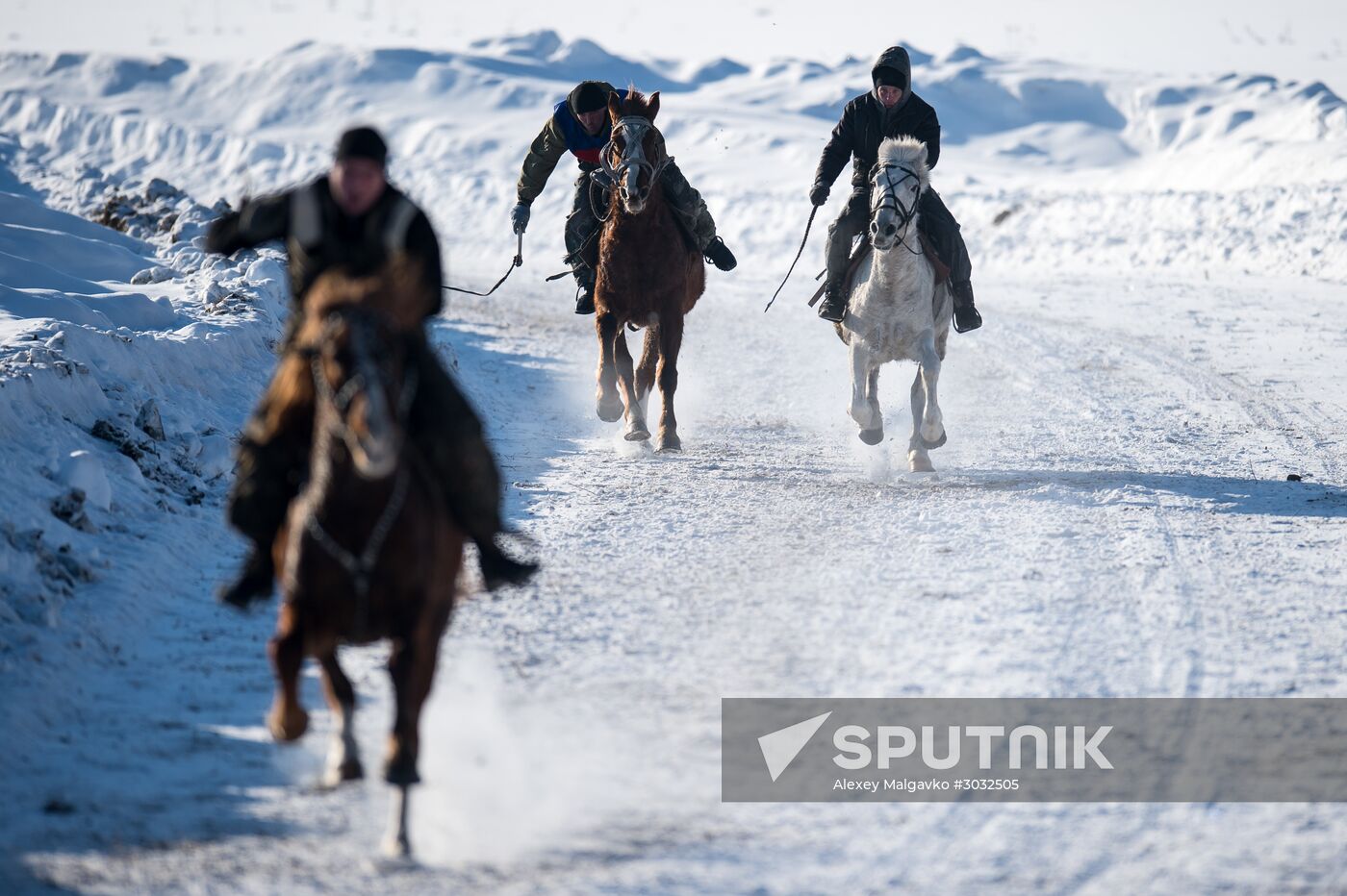 Rural sports tournament in Omsk Region