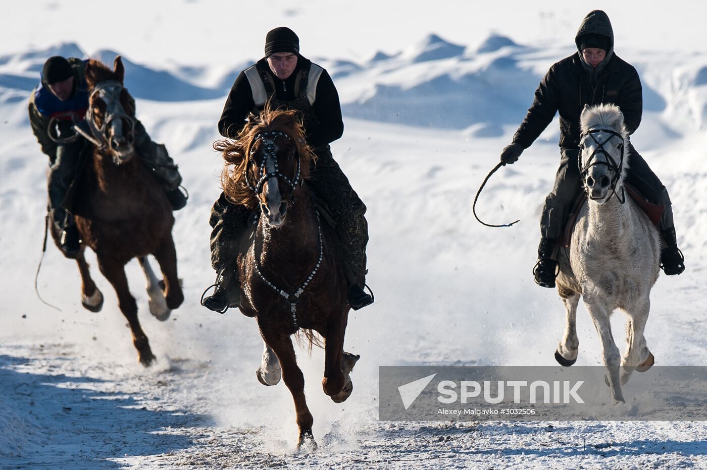 Rural sports tournament in Omsk Region