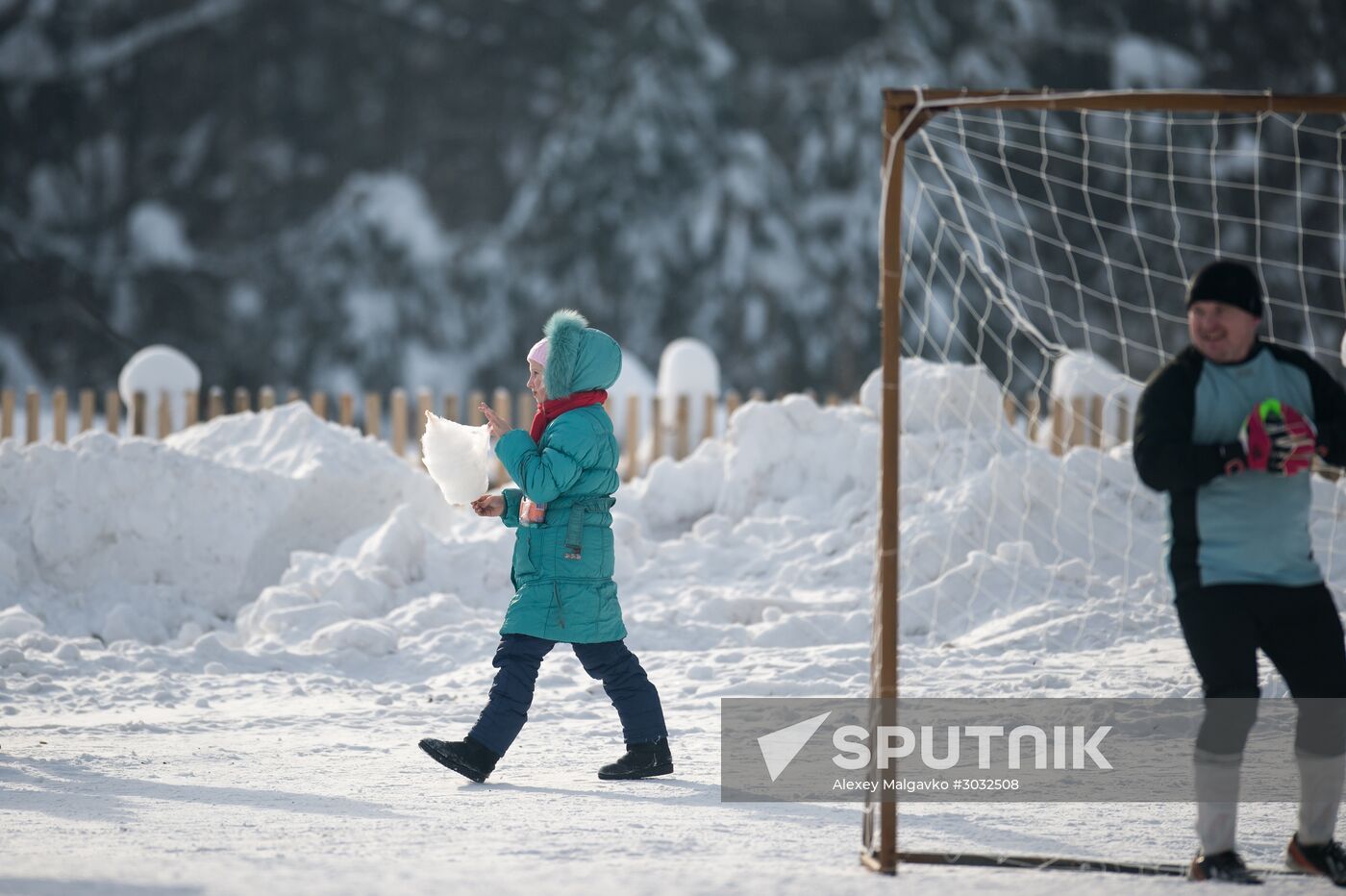 Rural sports tournament in Omsk Region