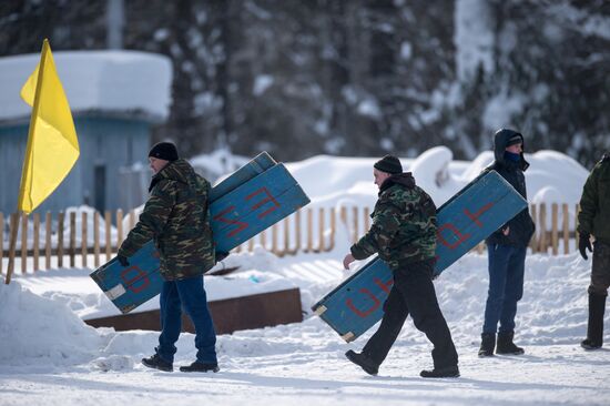 Rural sports tournament in Omsk Region