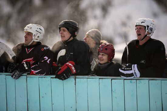 Rural sports tournament in Omsk Region