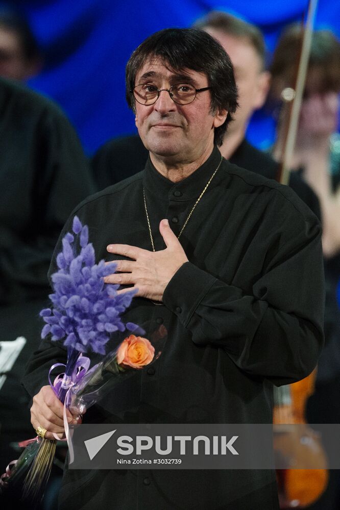 Opening night gala at Winter International Arts Festival in Sochi