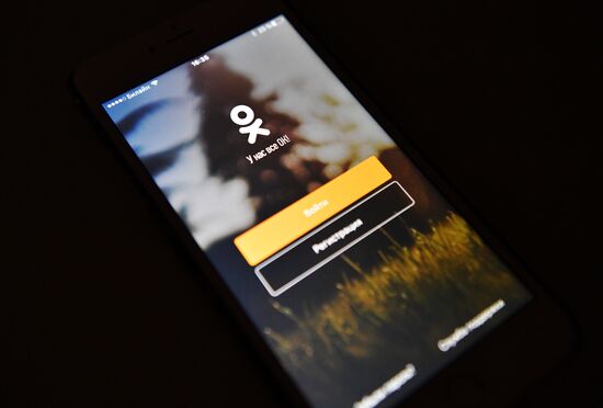 Odnoklassniki social network service