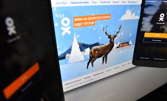 Odnoklassniki social network service