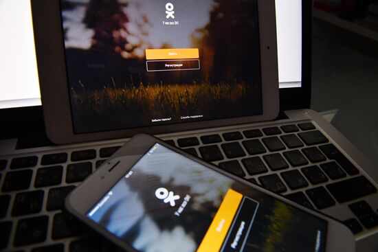 Odnoklassniki social network service