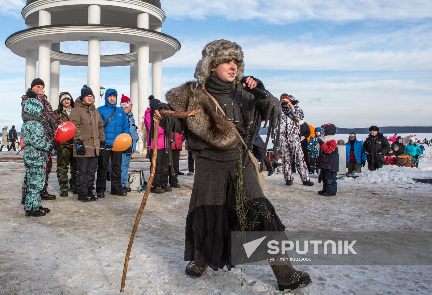 Hyperborea international winter festival in Karelia