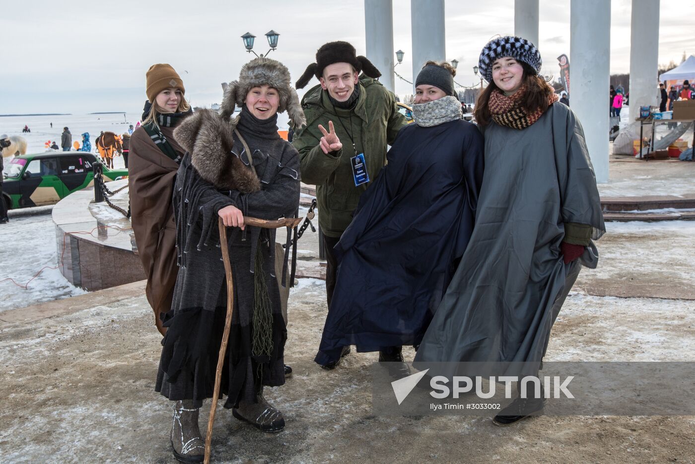 Hyperborea international winter festival in Karelia
