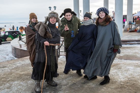 Hyperborea international winter festival in Karelia