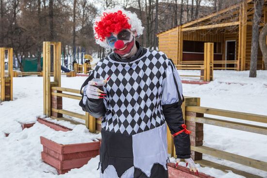 Hyperborea international winter festival in Karelia