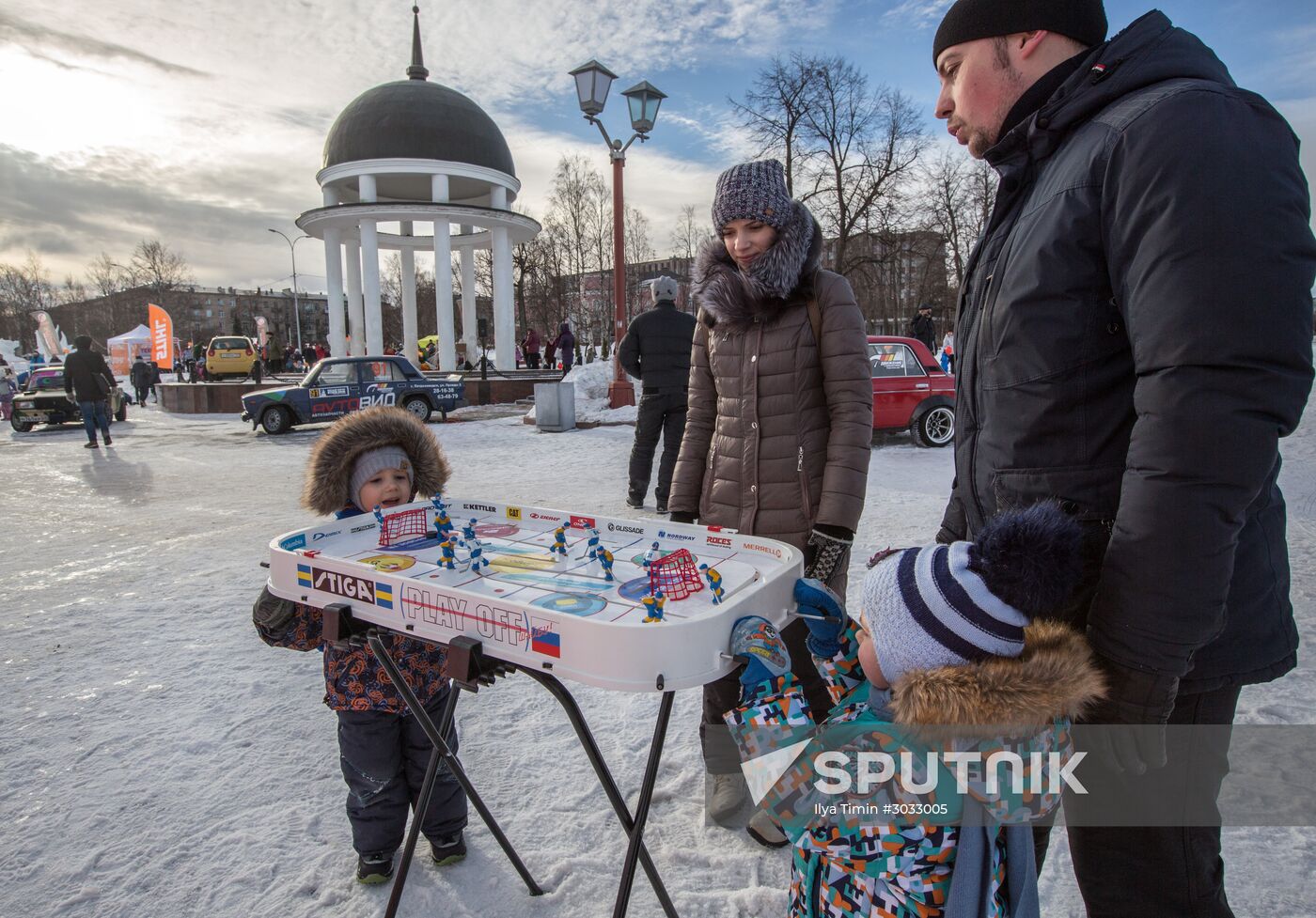 Hyperborea international winter festival in Karelia