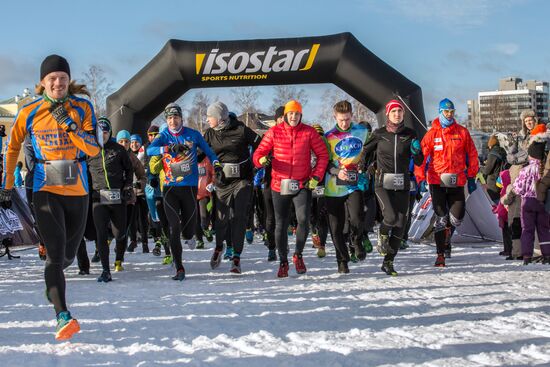 Hyperborea international winter festival in Karelia