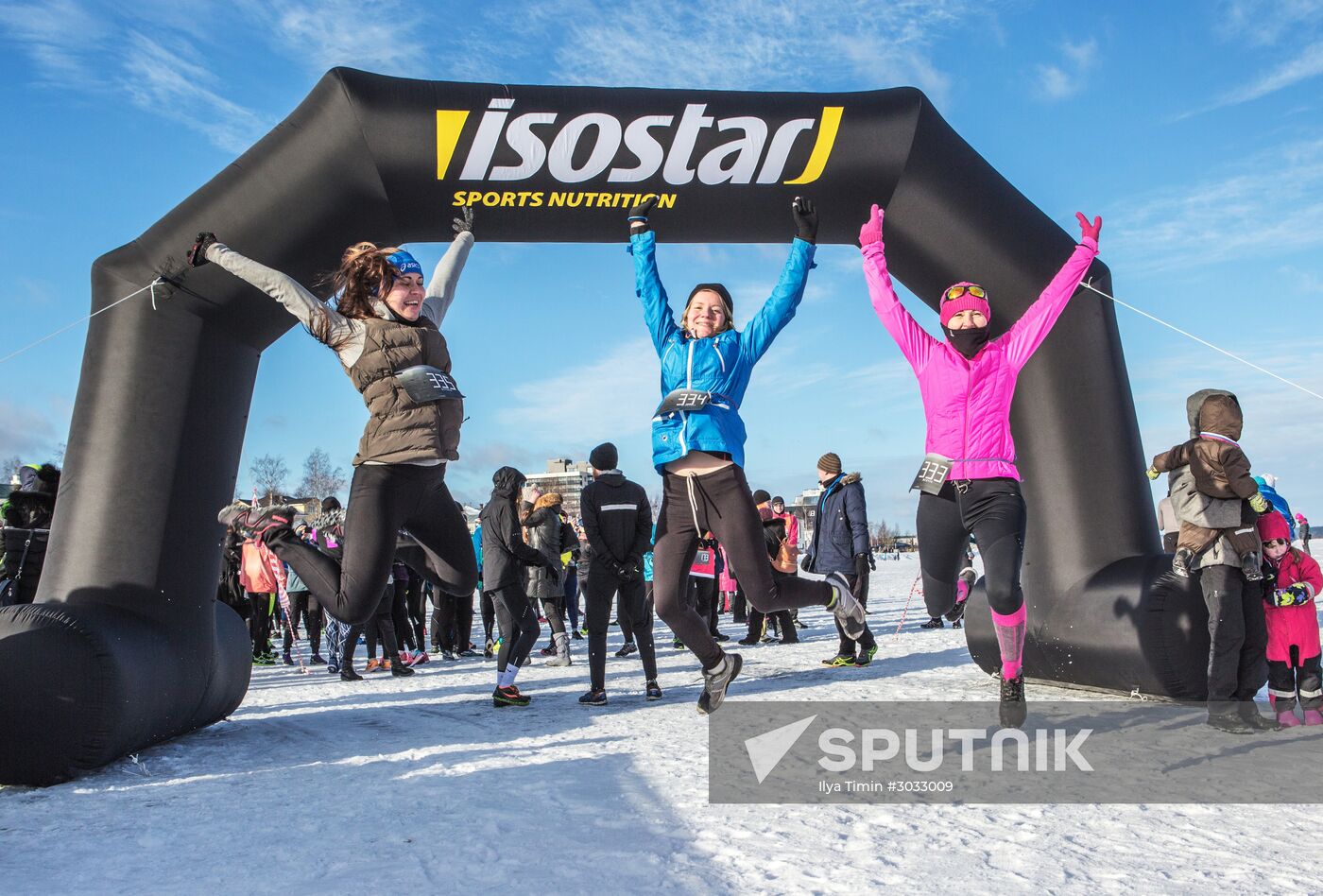 Hyperborea international winter festival in Karelia