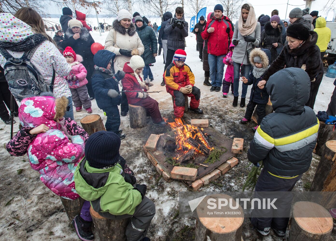 Hyperborea international winter festival in Karelia