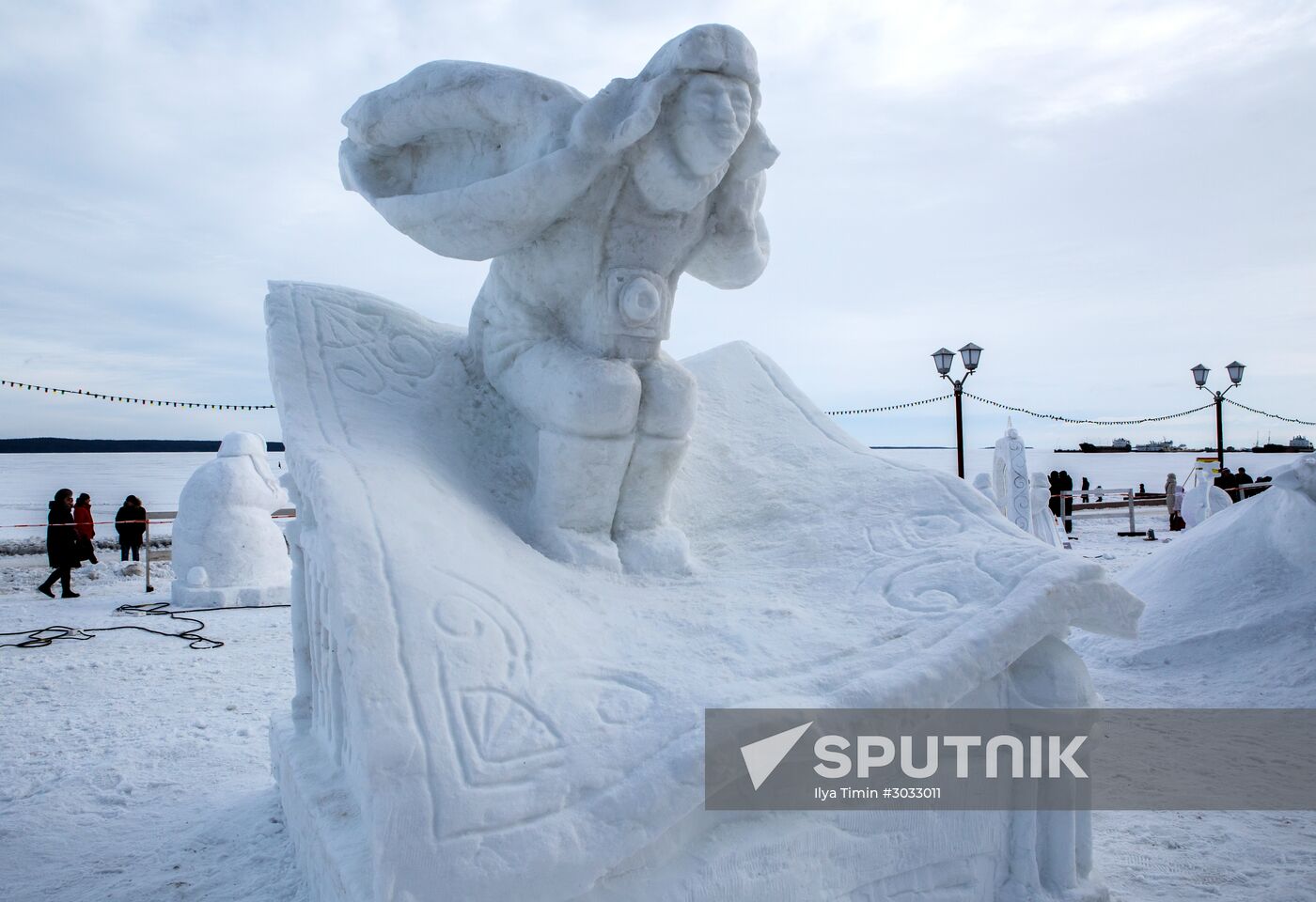 Hyperborea international winter festival in Karelia