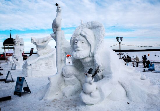 Hyperborea international winter festival in Karelia