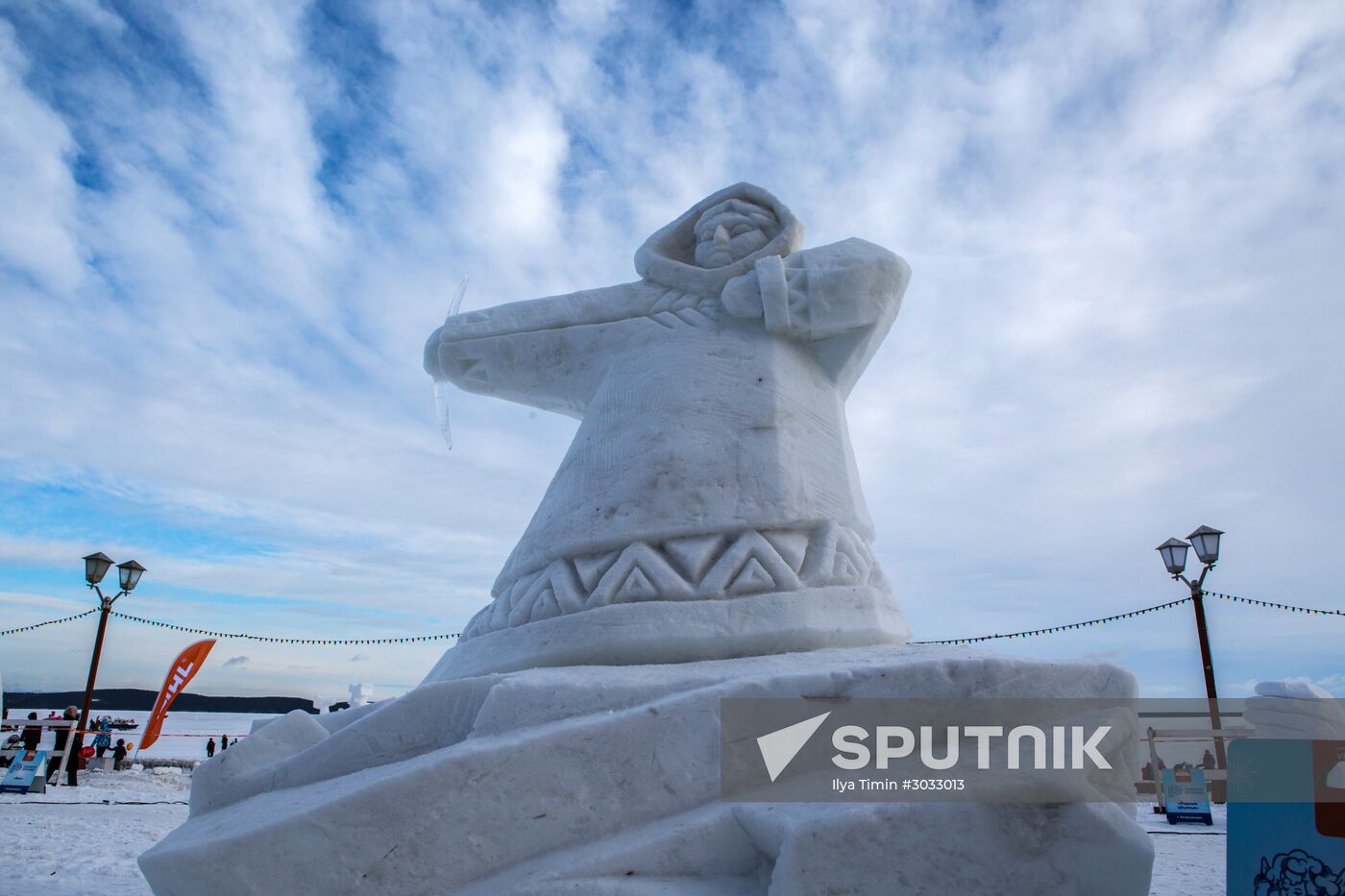 Hyperborea international winter festival in Karelia