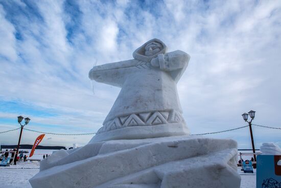 Hyperborea international winter festival in Karelia