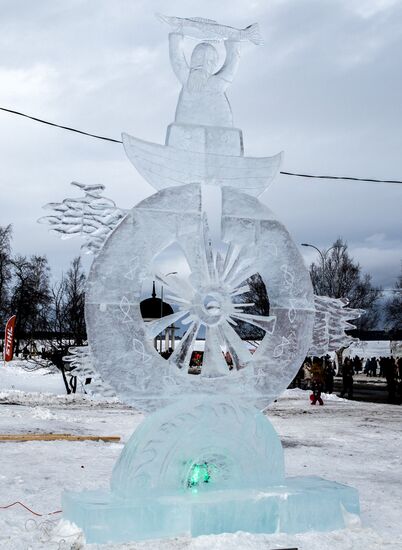 Hyperborea international winter festival in Karelia