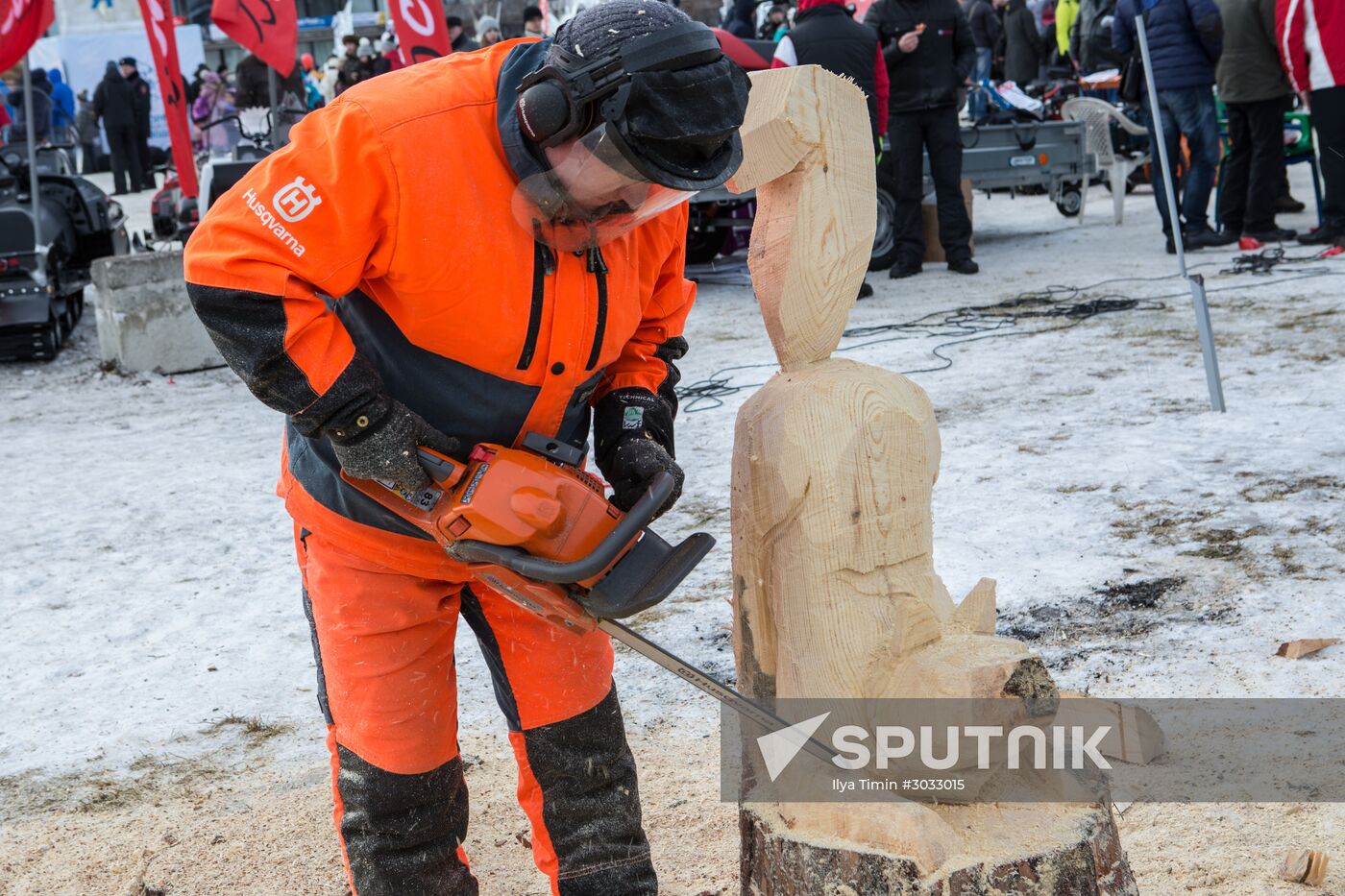 Hyperborea international winter festival in Karelia