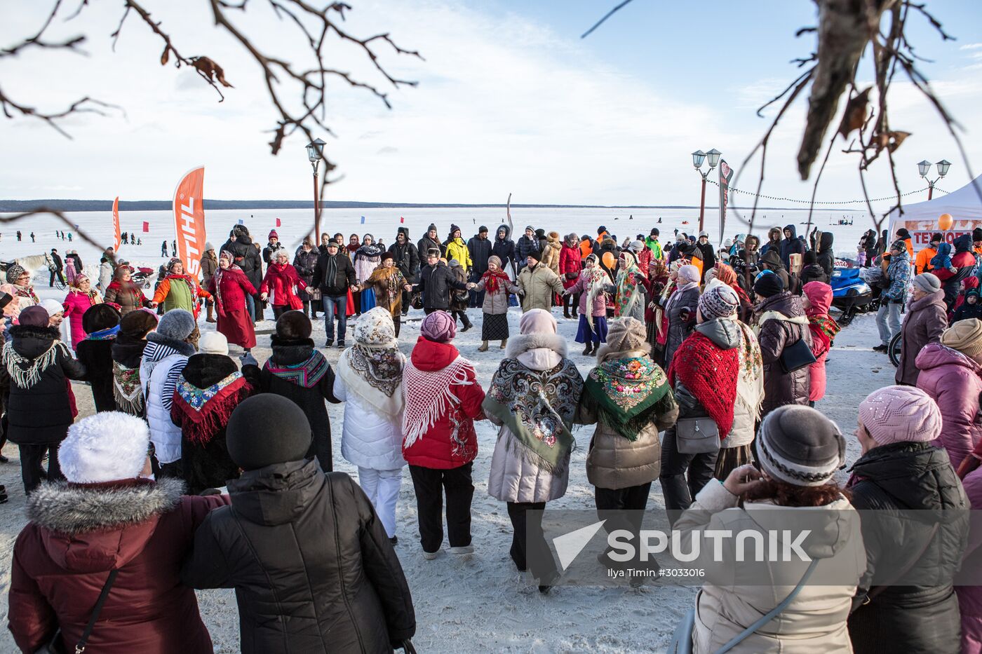 Hyperborea international winter festival in Karelia