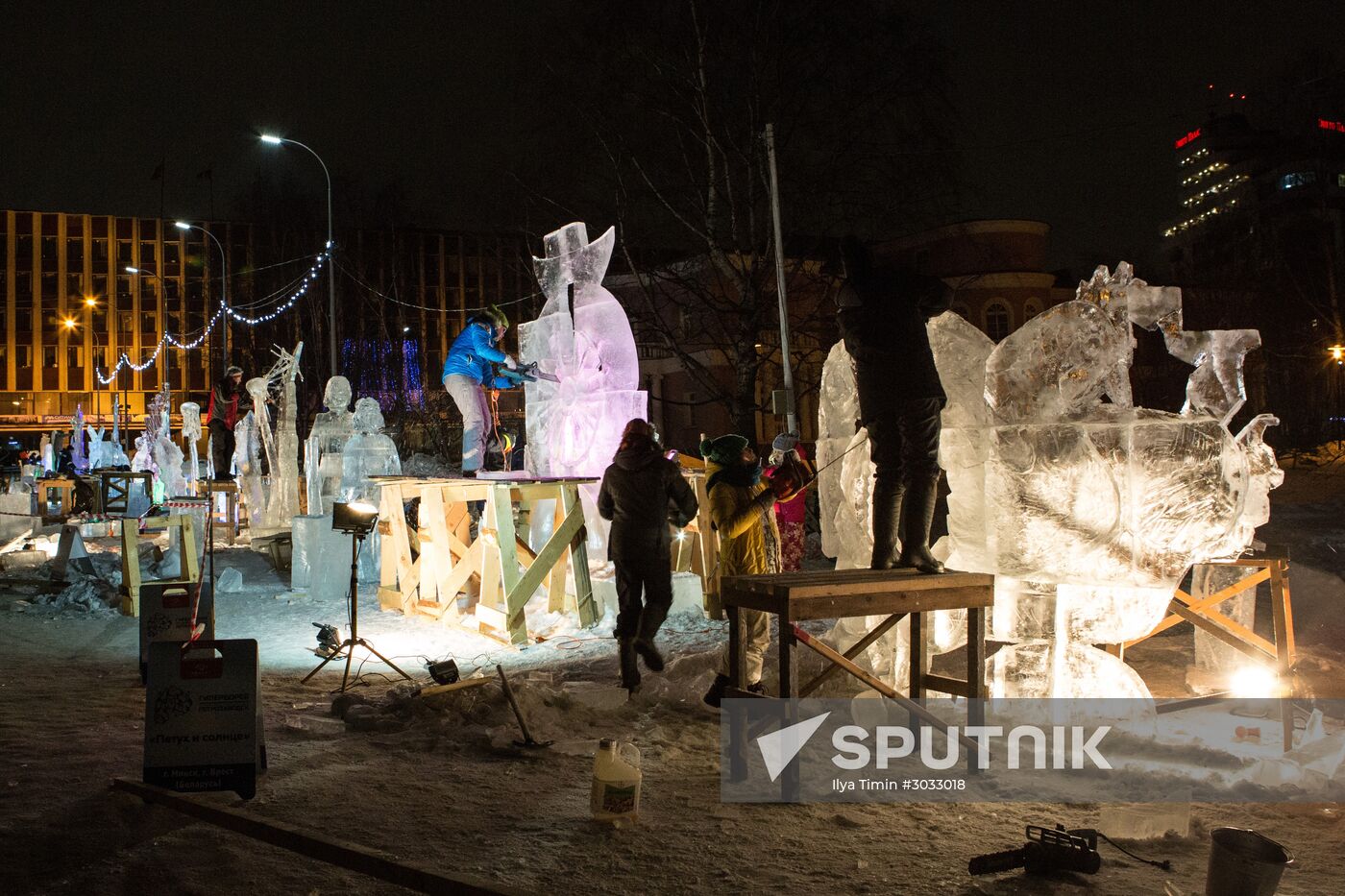 Hyperborea international winter festival in Karelia
