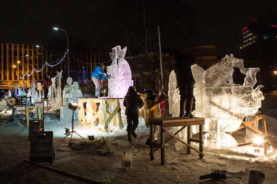 Hyperborea international winter festival in Karelia