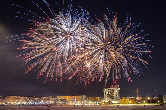 Hyperborea international winter festival in Karelia