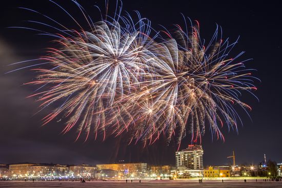 Hyperborea international winter festival in Karelia