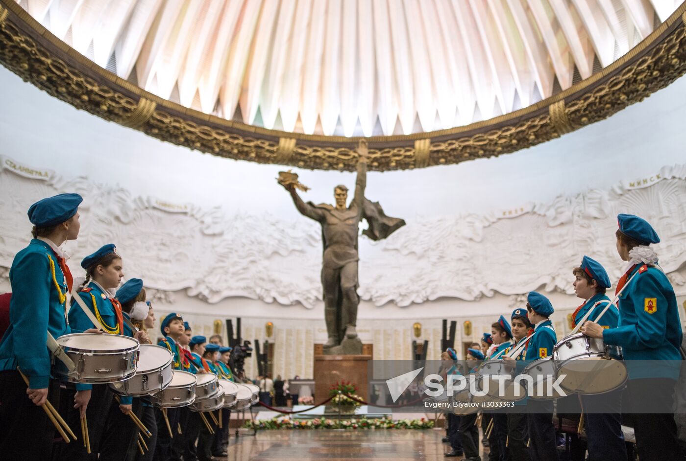 Children's Brass Band Festival marking Defender of the Fatherland Day